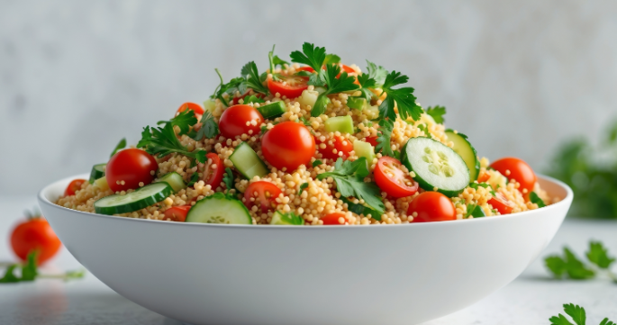 Fregola con Verdure (Sardinian Couscous with Vegetables)