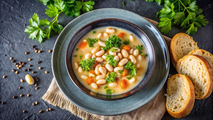 S’erbuzzu (Sardinian Wild Herb Soup)